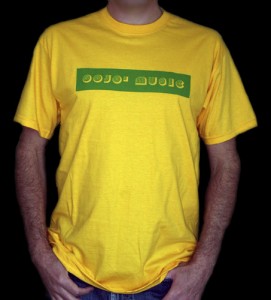 GOJO' MUSIC yellow tshirt2